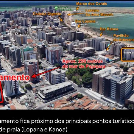 Apartamento Ponta Verde / Pajuçara - Edf. Soho 2/4 Suite Maceió Exterior foto